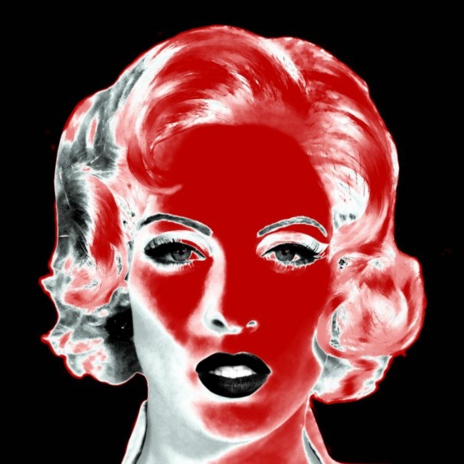 Warholian Monroe - red